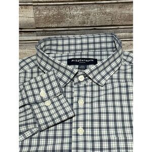 Mizzen+Main Men's Leeward No Tuck Performance 1/2 Button Long Sleeve‎ White XXL
